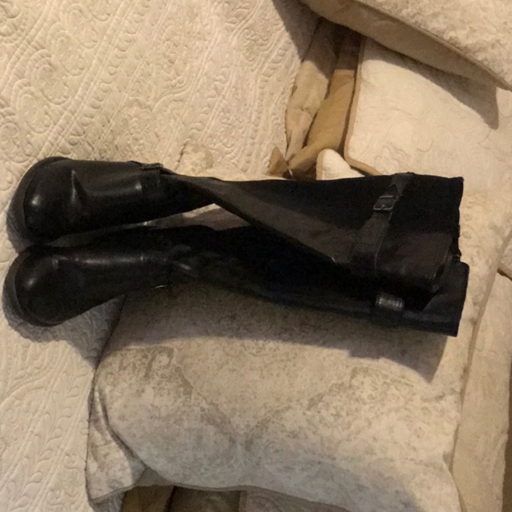 Madeline black boots size 9m